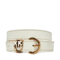 Paski - Pasek Damski PINKO Tamboril H2.5 Belt 102820 A158 Biały - miniaturka - grafika 1