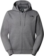Bluzy męskie - Bluza The North Face M Simple Dome Full Zip męska : Kolor - Szary, Rozmiar - XXL - miniaturka - grafika 1
