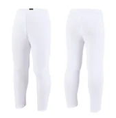 Legginsy - Bawełna Legginsy Getry Dziecięce 98, BIAŁY Leginsy - miniaturka - grafika 1