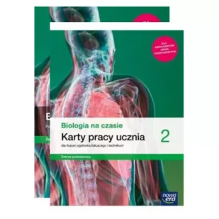 Pakiet Biologia na czasie 2. Podręcznik i Karty pracy ucznia dla liceum ogólnokształcącego i technikum. Zakres podstawowy. Szkoły ponadpodstawowe - Podręczniki do technikum - miniaturka - grafika 1
