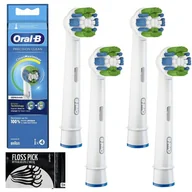 Końcówki do szczoteczek elektrycznych - 4x Końcówka Oral-B Precision Clean EB20RB Clean Maximizer + wykałaczki - miniaturka - grafika 1