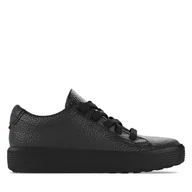 Buty dla dziewczynek - Sneakersy ECCO Soft 60 K Junior 71384301001 Czarny - miniaturka - grafika 1