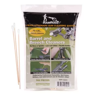 RamRodz - Wycior do broni Barrel and Breech Cleaners - .22 / .223 / 5.56 mm - 300 szt. - #22300 - Konserwacja broni - miniaturka - grafika 1