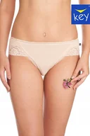 Majtki damskie - KEY FIGI DAMSKIE LPC 142 2 szt. XXL BEŻOWY - miniaturka - grafika 1