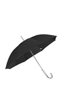 Parasole - Samsonite Alu Drop S – Stick Lady Auto Open parasol, 87 cm, czarny (czarny), czarny (czarny), parasole - miniaturka - grafika 1