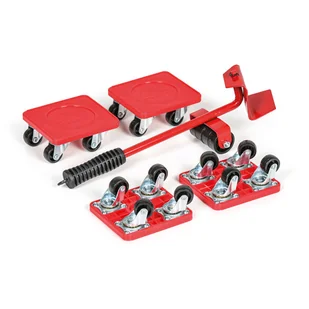 Ruchome platformy transportowe, nośność 200 kg - Wózki magazynowe - miniaturka - grafika 1