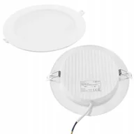 Oprawy, klosze i abażury - Oprawka Wpuszczana Led Oczko Sufitowe Podtynkowa 18W 4000K Biała Neutralne - miniaturka - grafika 1