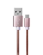 Kable USB - Kabel USB metalowy do iPhone Lightning - miniaturka - grafika 1