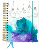 Notesy i bloczki - Bullet journal 180 stron notatnik pamiętnik A5+ kropki gumka - miniaturka - grafika 1