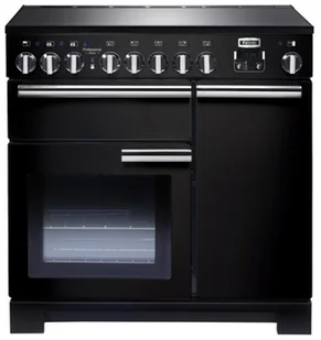 Kuchenka elektryczna Kuchnia z płytą indukcyjną FALCON Professional Deluxe 90 Czarny chrom - Kuchenki elektryczne - miniaturka - grafika 1