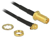 Pozostałe akcesoria sieciowe - Delock Kabel anteny RP-SMA &gt MMCX 90 320mm 88936 - miniaturka - grafika 1