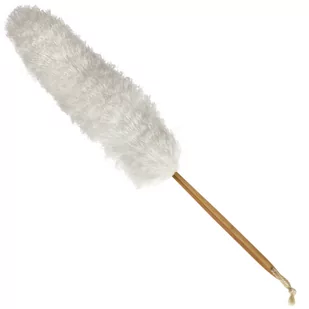 Szczotka Do Kurzu Z Mikrofibry Z Bambusową Rączką - Miotły, szufle, mopy - miniaturka - grafika 1