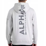 Bluzy męskie - Alpha Industries Bluza z kapturem Back Print 17831 - miniaturka - grafika 1