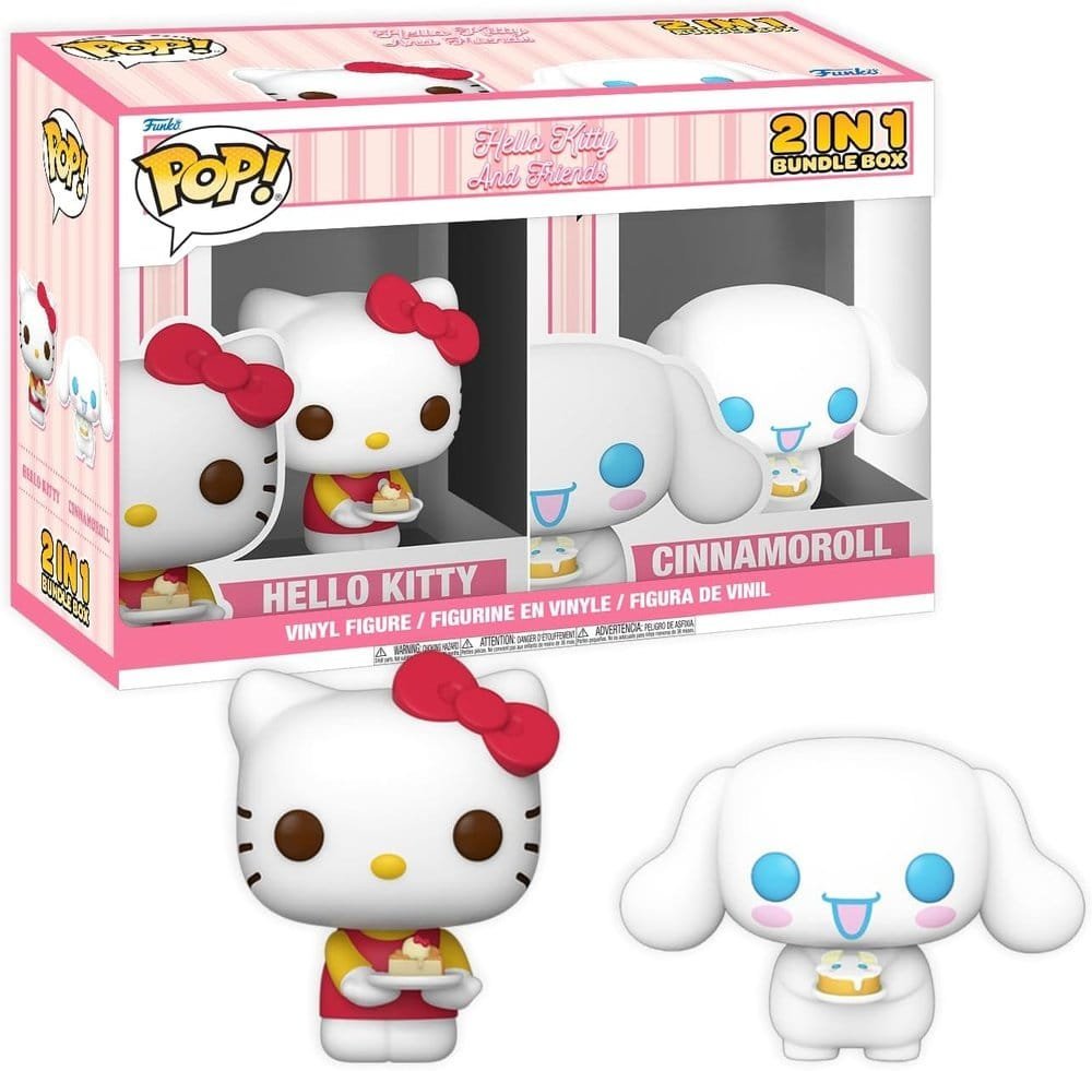 Figurka POP! Hello Kitty z Cinnamoroll i Tortem - Edycja Limitowana