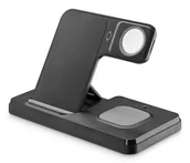 Stacje dokujące do telefonów - Tech Pop 8018080485701 stacja dokująca Smartwatch/Smartphone Czarny - miniaturka - grafika 1