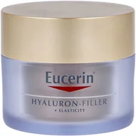 Kremy do twarzy - Eucerin Hyaluron Filler + Elasticity Night Cream Krem na Noc 50 ml - miniaturka - grafika 1