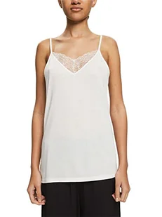 ESPRIT Collection Koszulka damska, 110/Off White, L - Koszulki i topy damskie - miniaturka - grafika 1