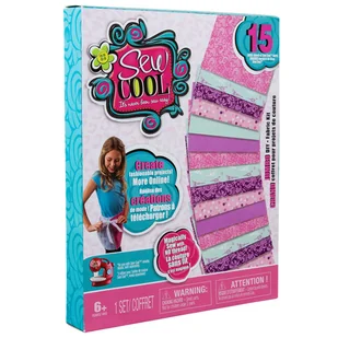Sew Cool Zestaw jumbo fabric Kit Spin Master - zabawka - Zabawki kreatywne - miniaturka - grafika 1