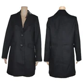Płaszcze damskie - Vero Moda -płaszcz damski 10254721 Octavia Coat Boss - czarny - oryg. - S - VERO MODA - miniaturka - grafika 1