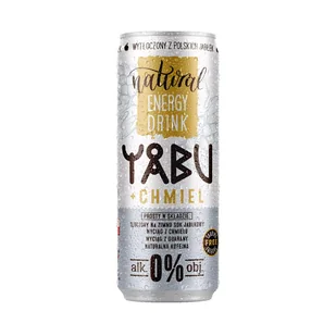 YABU Naturalny NAPÓJ ENERGETYCZNY CHMIEL 250ml - Soki i napoje niegazowane - miniaturka - grafika 1