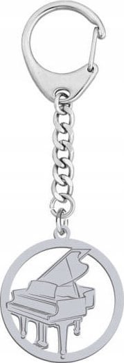 Radziszewska Jewellery Brelok do Kluczu Fortepian Srebro 925 Prezent Gadżet GRAWER GRATIS