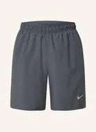 Spodenki damskie - Nike Szorty Do Biegania 2 W 1 Dri-Fit Challanger blau - miniaturka - grafika 1