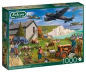 Puzzle - Puzzle, Lot nad Dover / Anglia, 1000 el. - miniaturka - grafika 1
