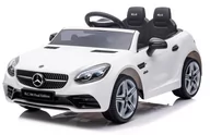Pojazdy elektryczne dla dzieci - Samochód dla dziecka SUN BABY Mercedes Benz SLC300 Biały | Bezpłatny transport - miniaturka - grafika 1