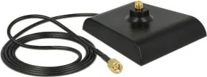 Delock Standfu Antennenfu SMA +1.00m Kabel SMA schwarz mag - 88973 - Pozostałe akcesoria sieciowe - miniaturka - grafika 1