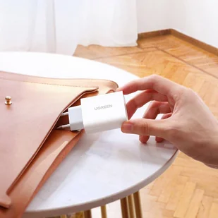 Ugreen szybka ładowarka sieciowa USB Typ C Power Delivery 30 W Quick Charge 4.0 biały (70161) - Ładowarki do telefonów - miniaturka - grafika 7