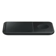 Ładowarki do telefonów - Samsung Wireless Charger Duo Watch (with adapter) - Black EP-P4300TBEGEU - miniaturka - grafika 1
