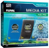 Filtry akwariowe i akcesoria - Media Kit, zestaw wk�ad�w do filtr�w AC70 - miniaturka - grafika 1