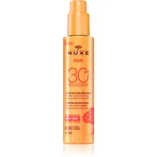Nuxe Sun - Mleczko do opalania twarzy i ciała SPF30 150ml - Balsamy i kremy do opalania - miniaturka - grafika 1