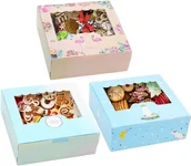 Opakowania gastronomiczne - Pudełka na ciasta wypieki tort zestaw 12szt $ - miniaturka - grafika 1