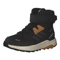 Buty dla chłopców - adidas Terrex Trailmaker High C.rdy K Półbuty trekkingowe Unisex - dzieci, core black/grey six/mesa, 37 1/3 EU - miniaturka - grafika 1
