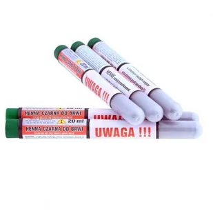 Wbik Cosmetics Czarna henna do brwi i rzęs 20ml WBiK 323B-661F8_202 - Akcesoria i kosmetyki do stylizacji brwi - miniaturka - grafika 1