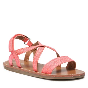 Sandały Nelli Blu CM210804-12 Pomarańczowy - Buty dla dziewczynek - miniaturka - grafika 1