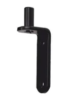 Akcesoria do bram - Un Hak Do Zawiasa Pasowego Czarny 400Mm Fi-14 Do Drewna ZAW P/UCH14D 1110003389671 - miniaturka - grafika 1