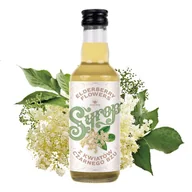 Syropy i koncentraty owocowe - Syrop z kwiatu czarnego bzu 200 ml WYCIĄG naturalny 43% Elder Flower do kaw - miniaturka - grafika 1