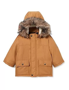 NAME IT Kurtka chłopięca NKMMARLIN parka PB, guma, 134, guma., 134 - Kurtki i płaszcze dla chłopców - miniaturka - grafika 1