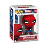 Figurki dla dzieci - Funko POP! Marvel, figurka kolekcjonerska, POP Marvel: Spiderman w/Open gift - miniaturka - grafika 1