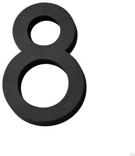 Numer domu Modern mała cyfra 8 Aluminium - Numery na dom - miniaturka - grafika 1