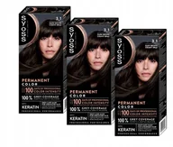 Farby do włosów i szampony koloryzujące - Zestaw Syoss Professional Performance 3-1 farba do włosów 3 sztuki - miniaturka - grafika 1