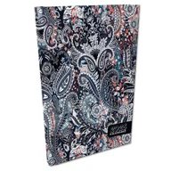 Kalendarze - Kalendarz terminarz 2025 książkowy tygodniowy A5 notatka soft touch PAISLEY ORNAMENT - miniaturka - grafika 1