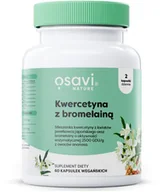 Suplementy naturalne - OSAVI KWERCETYNA Z BROMELAINĄ 60 KAPSUŁEK - miniaturka - grafika 1