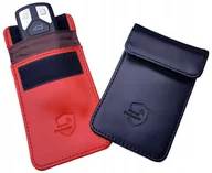 Akcesoria motoryzacyjne - 2X Etui Pokrowiec Kluczyk Keyless Klatka Faradaya Ochrona Blokada Fal Rfid - miniaturka - grafika 1