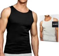 Koszulki męskie - Koszulka Męska Na Ramiączkach Bawełniana Tank Top Atlantic 046 - L - miniaturka - grafika 1