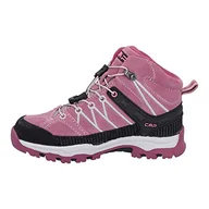 Buty dla chłopców - CMP Kids Rigel Mid Trekking Wp Walking Shoe, Fard-Ghiaccio, 38 EU, fard ghiaccio, 38 EU - miniaturka - grafika 1