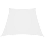 Parasole ogrodowe - VidaXL Lumarko Żagiel ogrodowy, tkanina Oxford, trapezowy, 4/5x3 m, biały! 135298 VidaXL - miniaturka - grafika 1