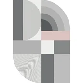 Dywany - Dywan Oslo nowoczesny 160 x 230 cm wielokolorowy wz2 - miniaturka - grafika 1